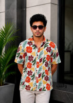 Floral White Hawaii Shirt