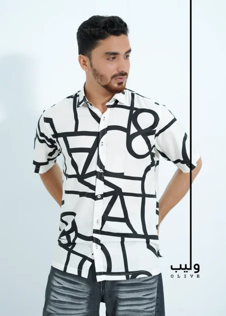 Black Font Hawaii Shirt