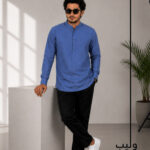 Denim Blue Katua Shirt