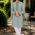 Silver Skies Light Embroidery panjabi