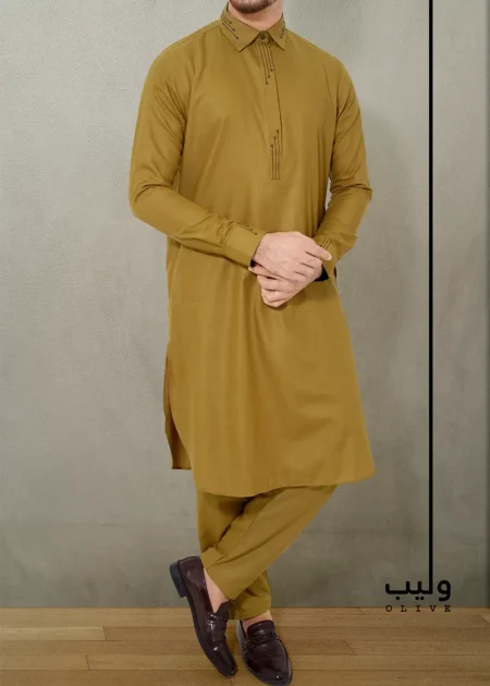 Bistre Golden Crafted Step Dot Kabli