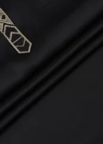 Black Embroidery Panjabi - Image 3