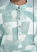 Printed Pastel Blue Allover Crack - Image 2