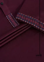 Purple Violet Trendy Premium Panjabi - Image 2