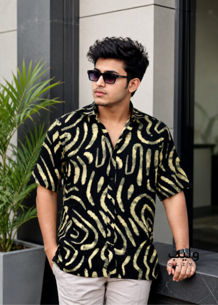 Zebra Print Hawaii Shirt