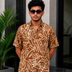Botanical Line Art Hawaii Shirt