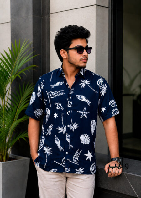 Blue Snail Hawaii Shirt
