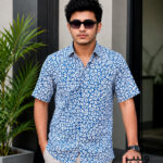 White Fun Blue Hawaii Shirt