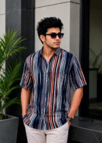 Vertical Striped Hawaii Shirt