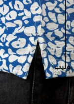 White Fun Blue Hawaii Shirt - Image 3