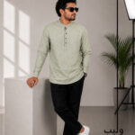 Ash Green Katua Shirt
