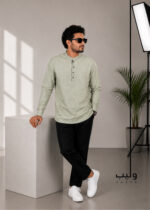 Ash Green Katua Shirt