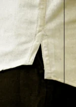 Pearly Cream Dot Katua Shirt - Image 3