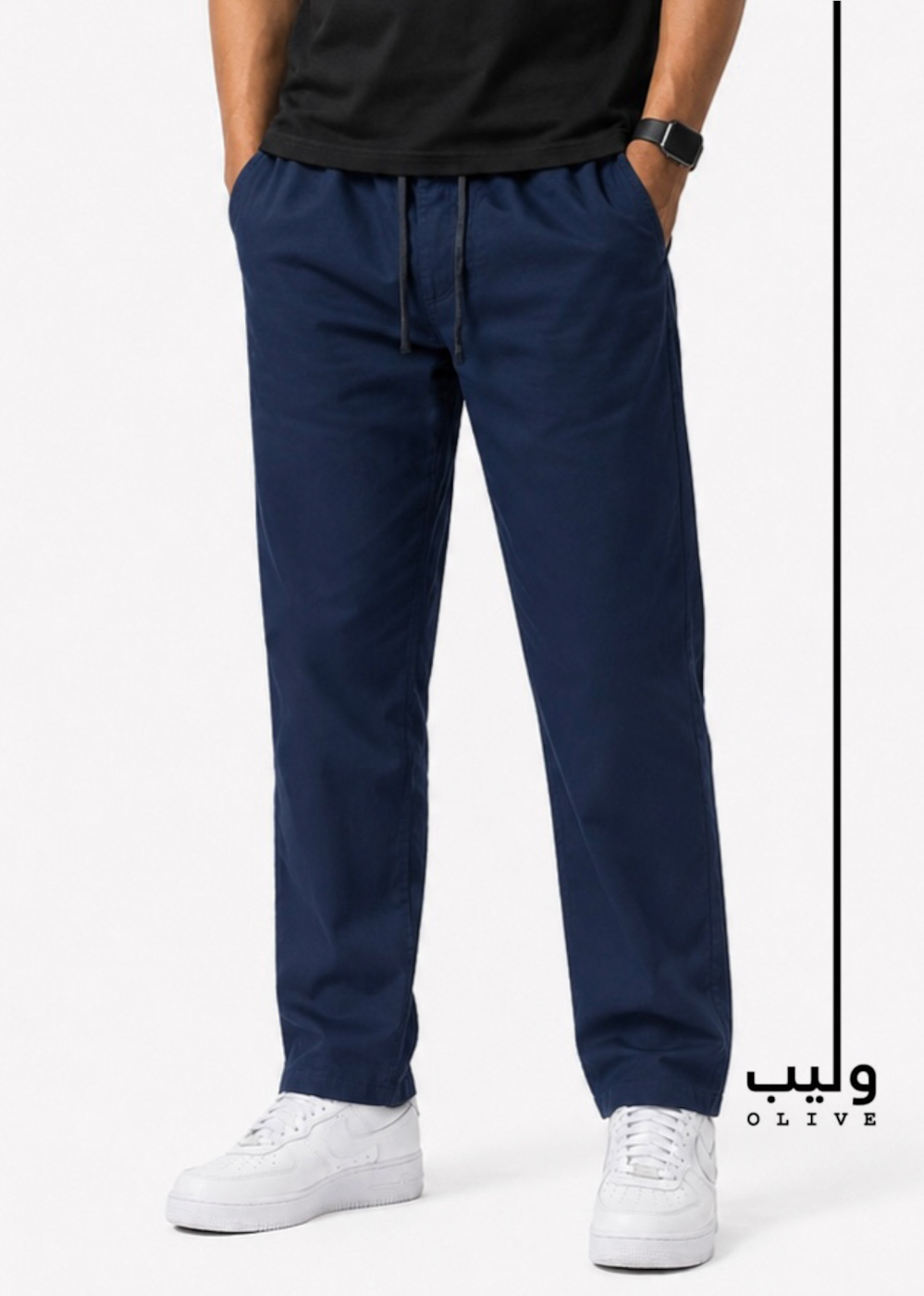E62226A7-1AA9-4B71-B7A8-65C614C0307B Midnight Navy Trouser - Image 1